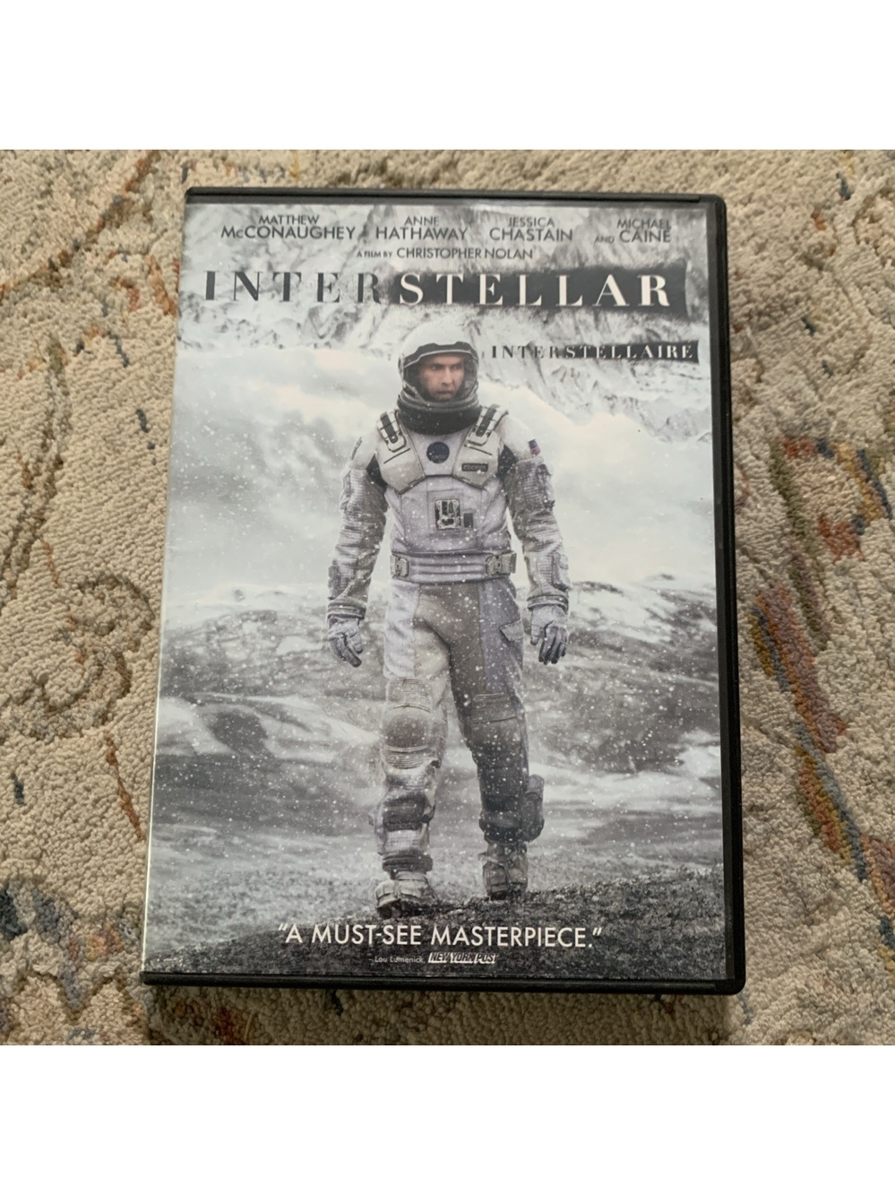 Interstellar (DVD, 2015, Canadian) Matthew McConaughey Anne Hathaway